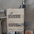Tableau électrique avant rénovation